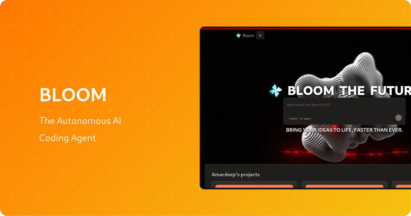 Bloom - AI-Powered Code Generation Platform